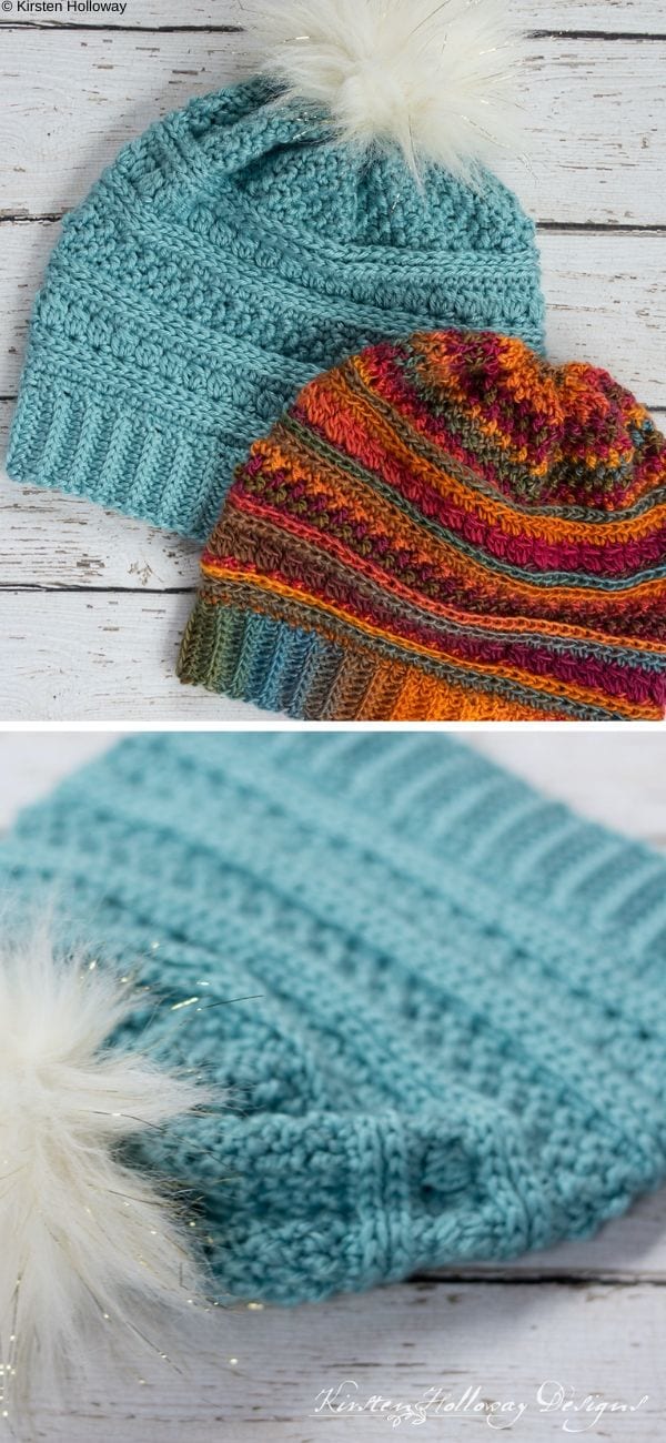 Serendipity Slouch Hat Free Crochet Pattern