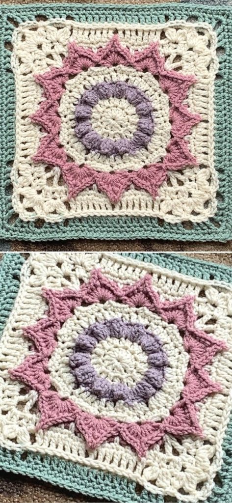 Serenity Now Afghan Block