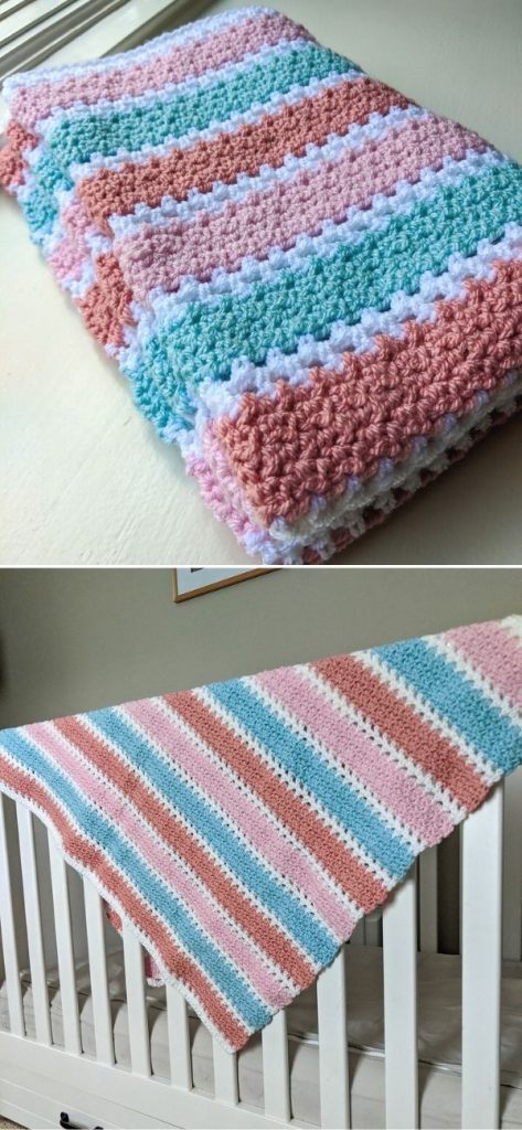 Bubblegum Baby Blanket