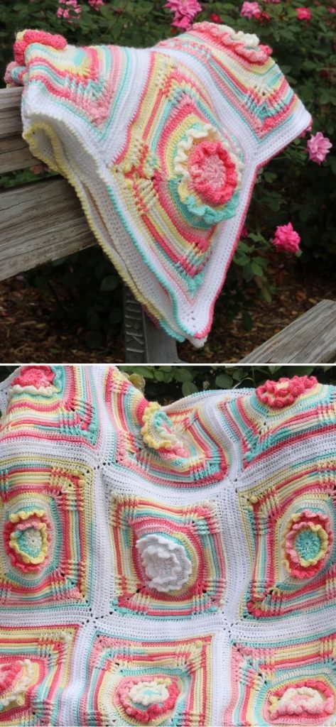 Butterfly Blossom Blanket