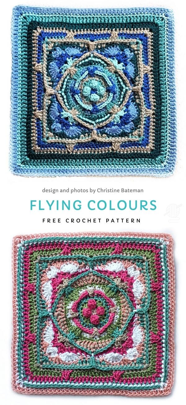 Flying Colours Free Crochet Pattern