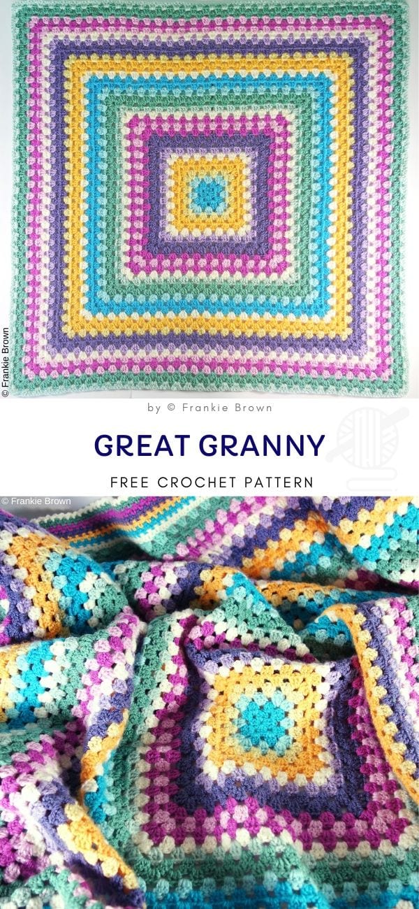Great granny free crochet pattern