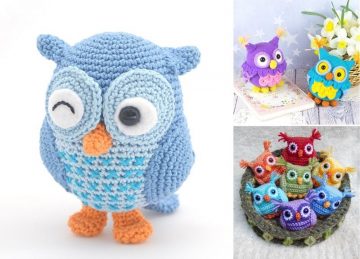 Lovely Little Crochet Owls Free