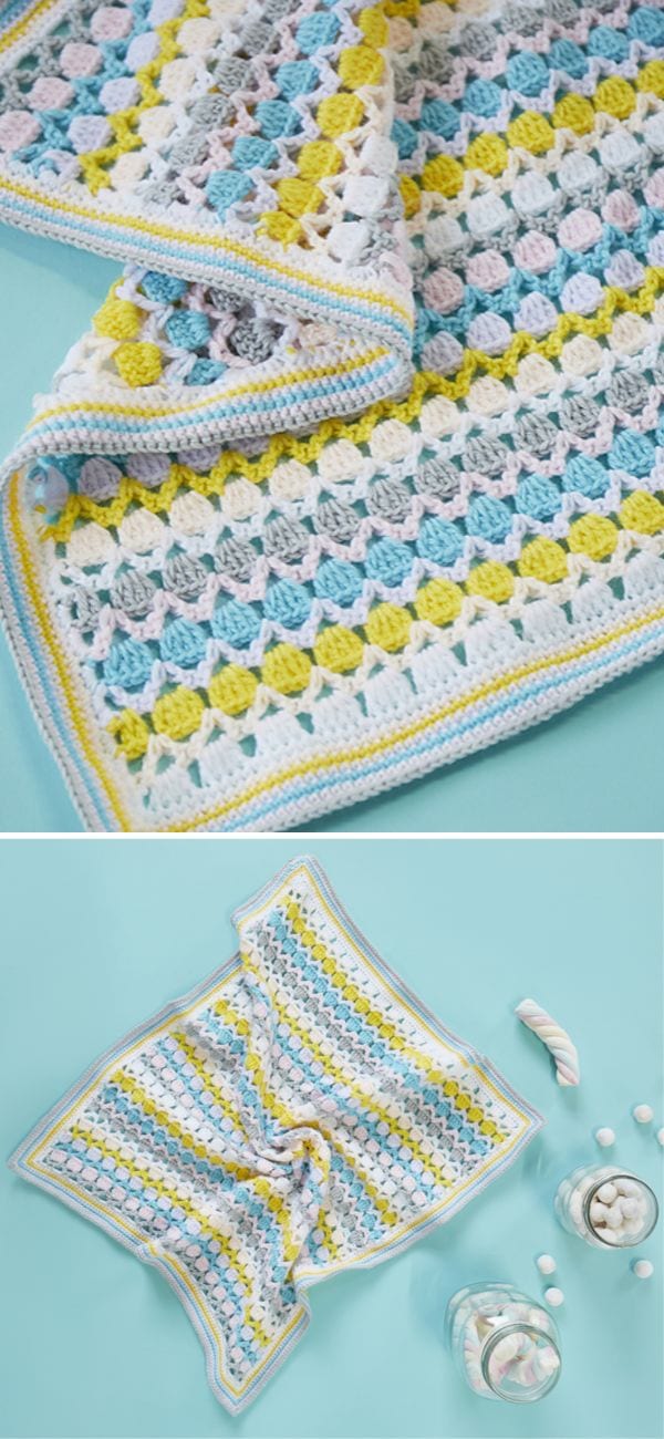 Bonbon Baby Blanket Crochet Pattern