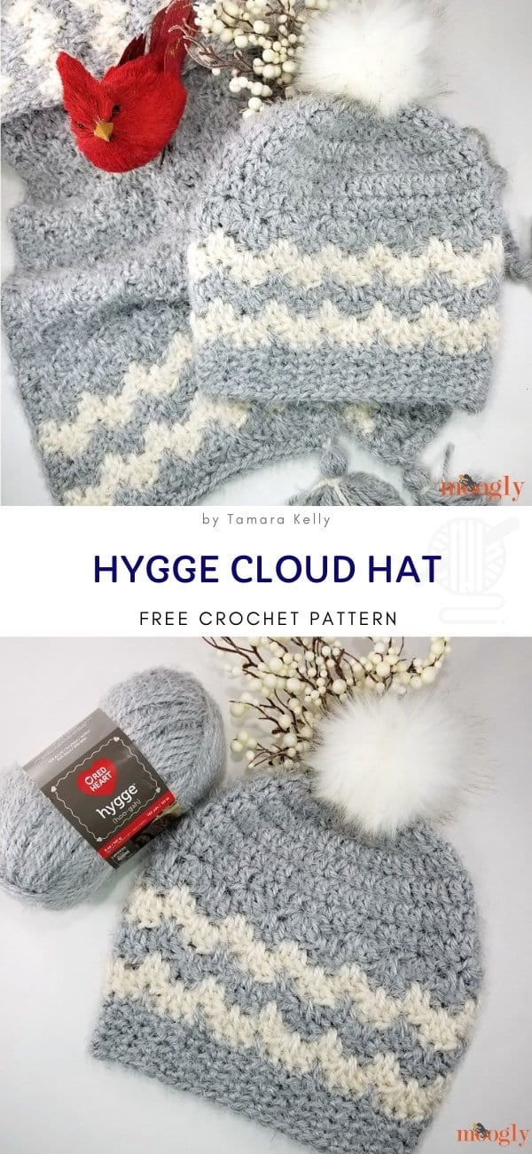 Hygge Cloud Hat Free Crochet Pattern