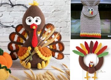 Crochet Thanksgiving Decor Ideas Free Crochet Patterns Featured