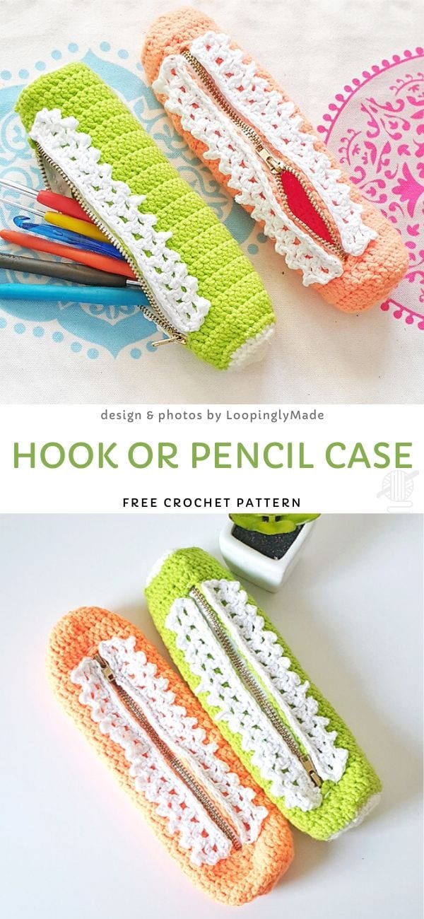 Hook or Pencil Case Free Crochet Pattern_1