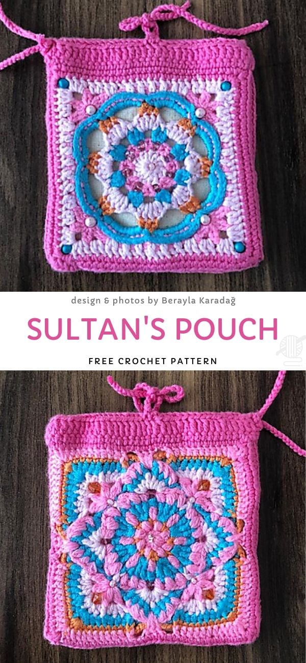 Sultan's Pouch Free Crochet Pattern