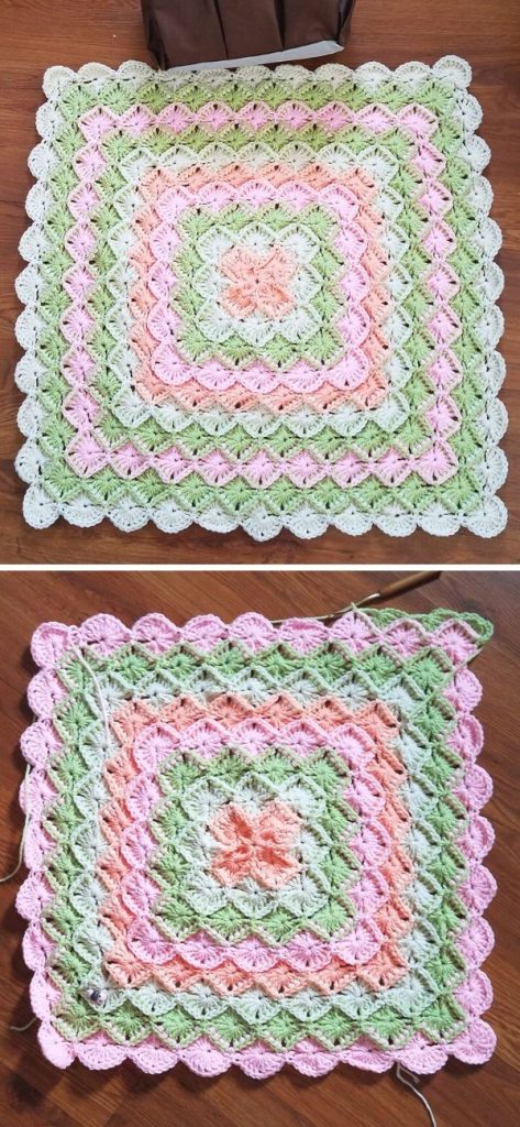 Bavarian Baby Blanket Free Crochet Pattern