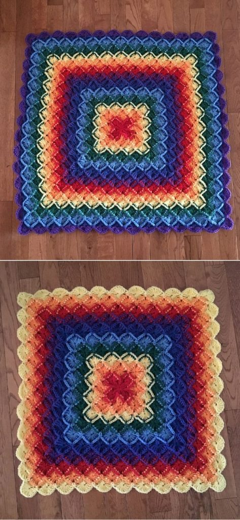 Bavarian Baby Blanket Free Crochet Pattern s