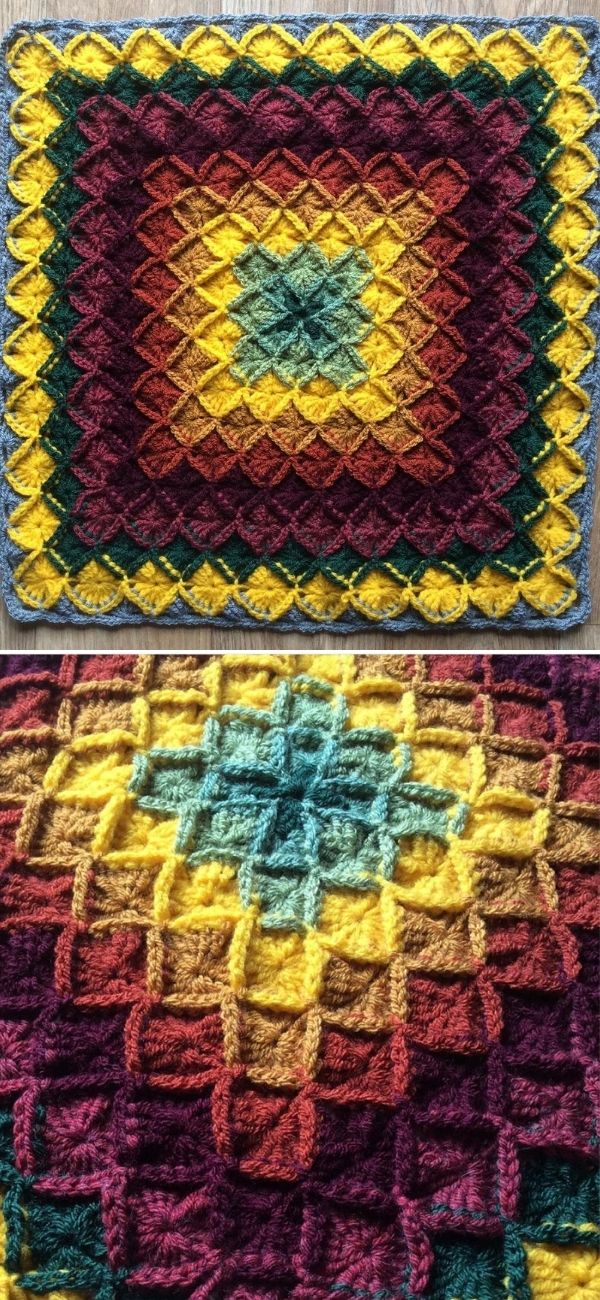Bavarian Stitch Crochet Blankets Free Patterns