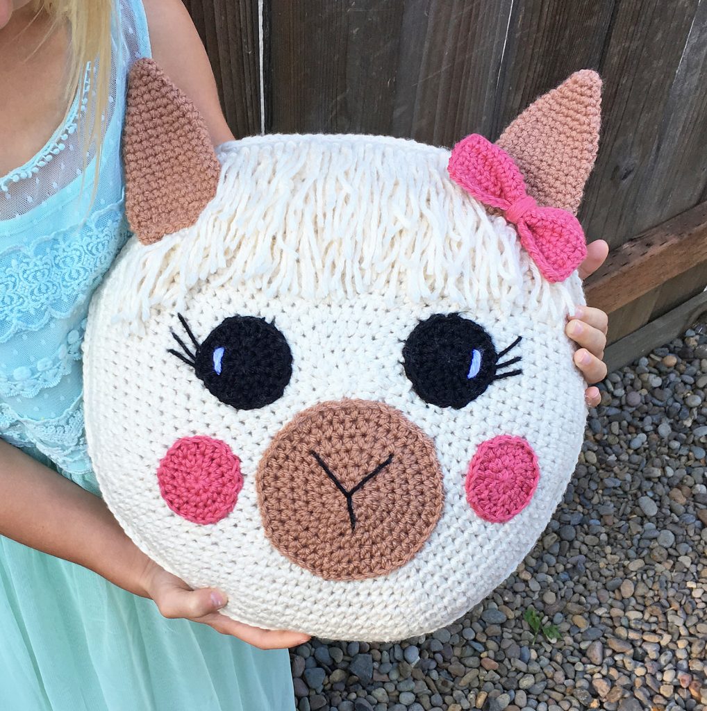 llama pillow