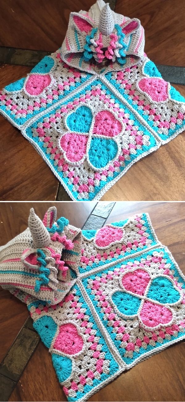 Sweethearts poncho