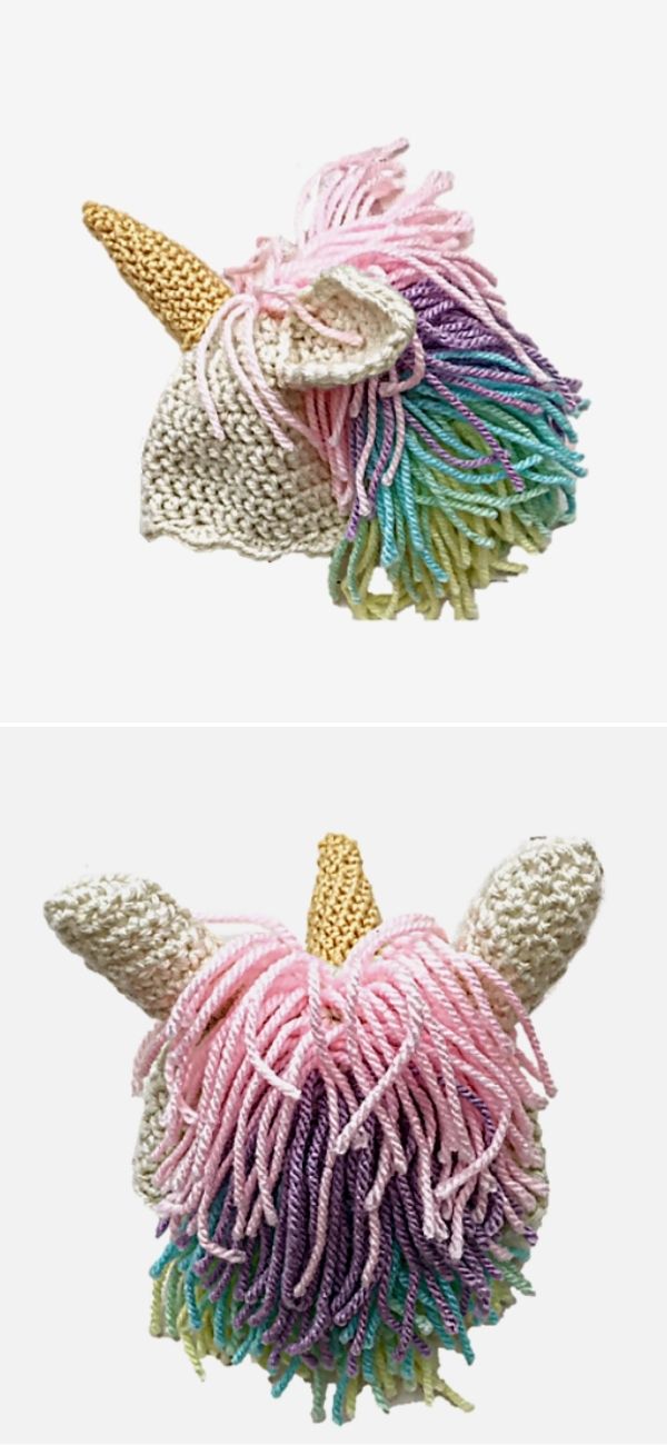 crochet Unicorn Hat