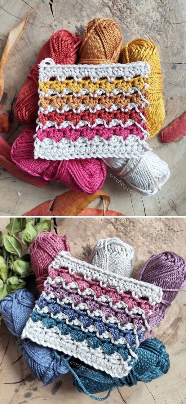 18 Lacy Crochet Stitches for Elegant and Beautiful Projects Free