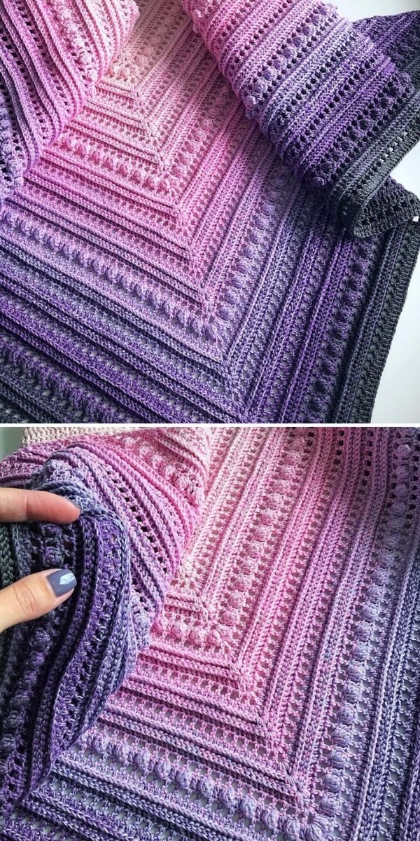 Secret Paths Beaautiful Crochet Shawls - Pattern Center