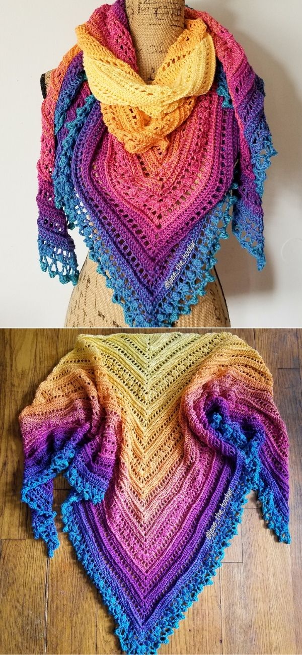 Secret Paths Beaautiful Crochet Shawls - Pattern Center