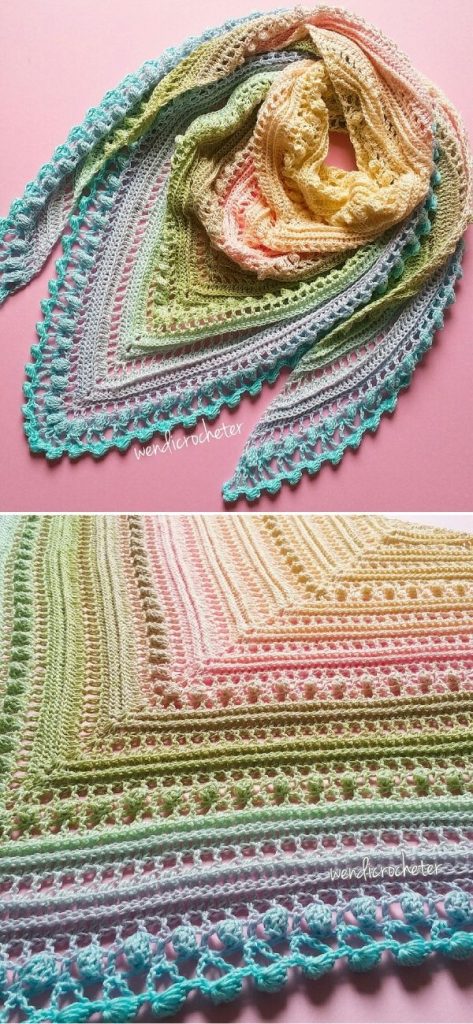 Secret Paths Beaautiful Crochet Shawls - Pattern Center