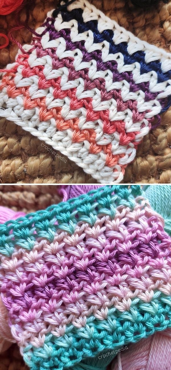18 Lacy Crochet Stitches for Elegant and Beautiful Projects Free