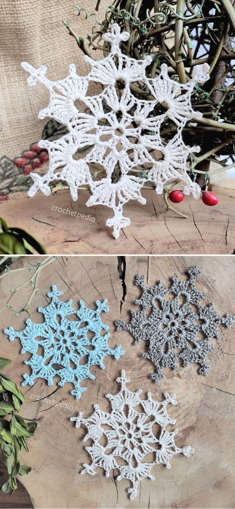 45 Best Free Crochet Snowflake Patterns for Festive Creations