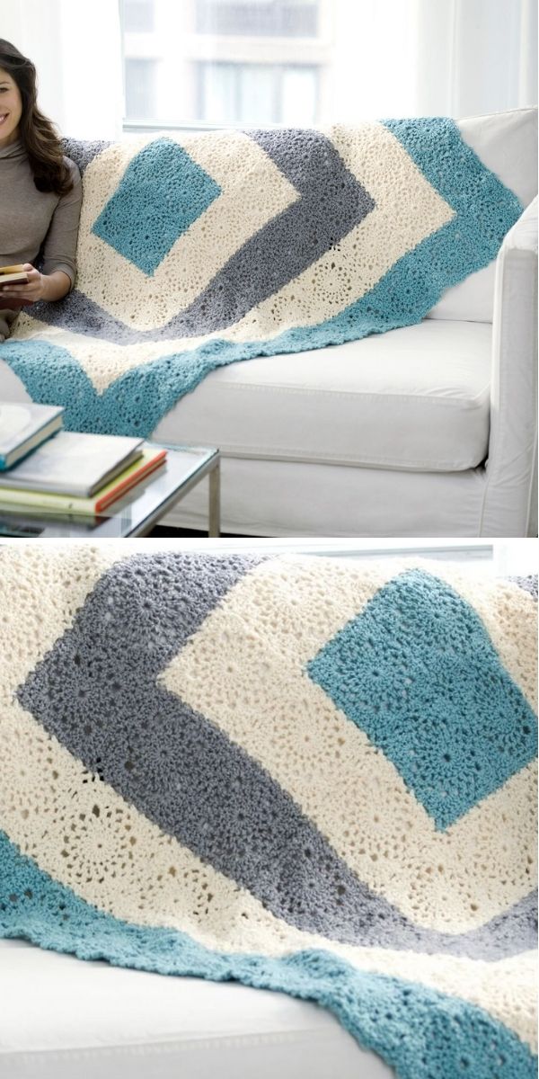 Square Upon Square Blanket