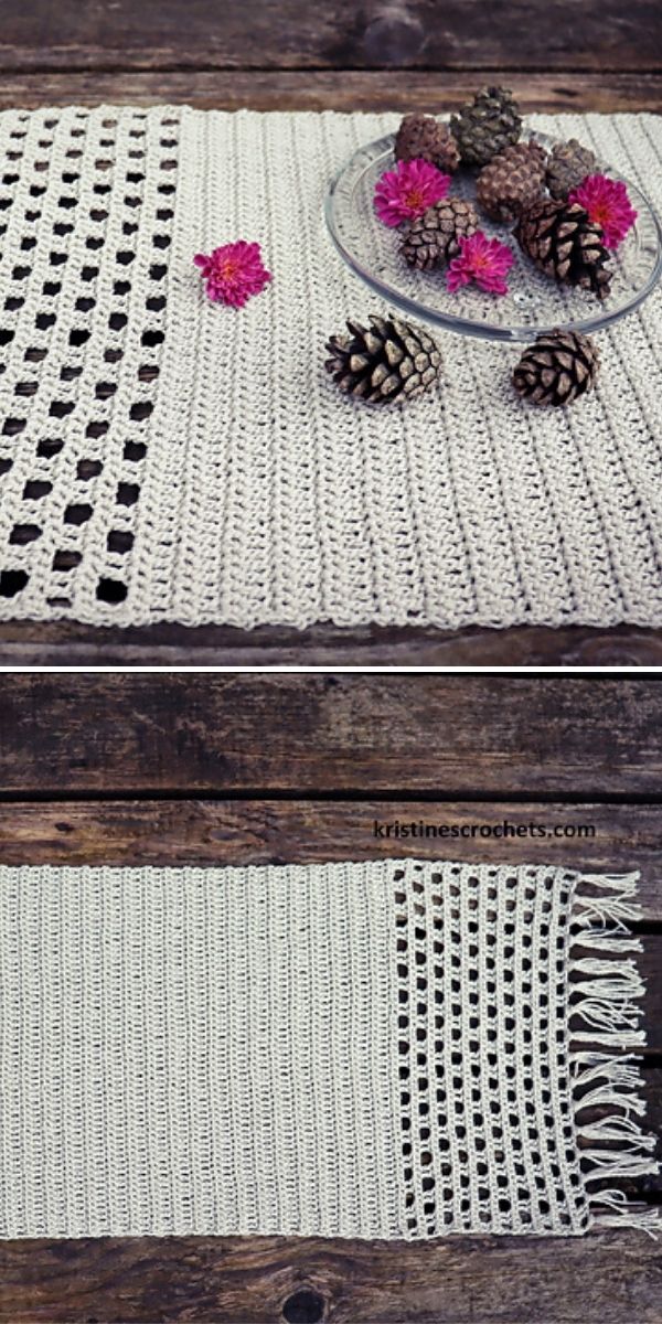Table Runner With Fringe