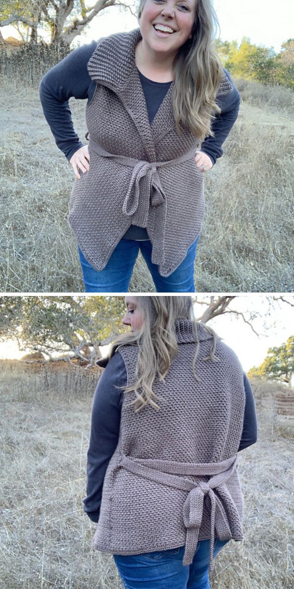 The Wilder Crochet Vest