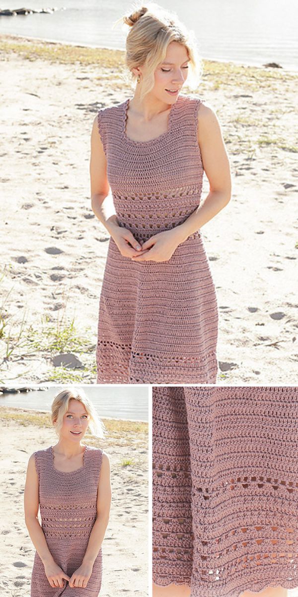 Beautiful Comfy Crochet Dresses - Pattern Center