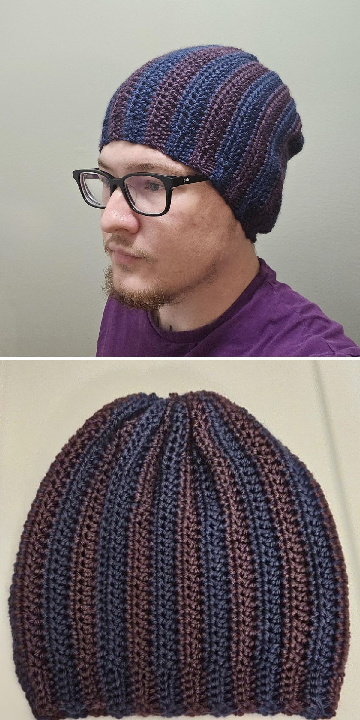 20  Easy Men s Crochet Beanie Patterns Hat Crochet Patterns