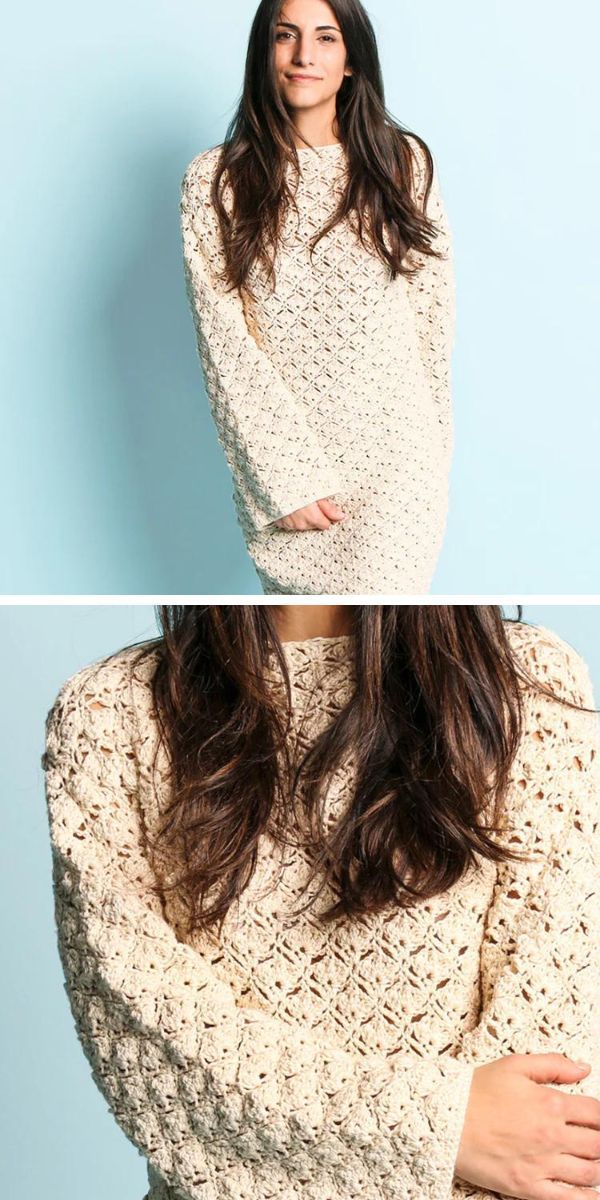 Beautiful Comfy Crochet Dresses - Pattern Center