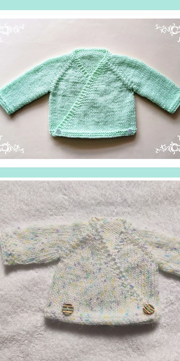 cute knitted baby cardigans