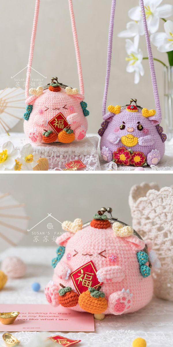 adorable crochet crossbody bags