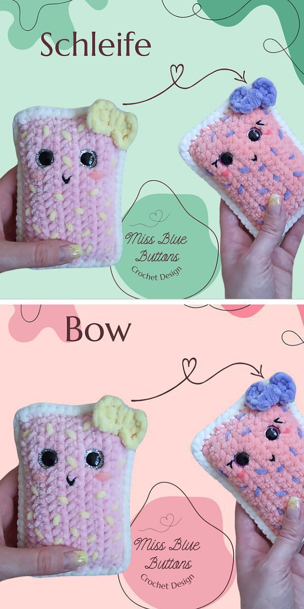 a cute crochet amigurumi toy