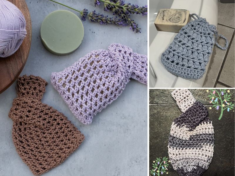 24 Crochet Soap Saver Patterns: Beautiful & Functional Ideas