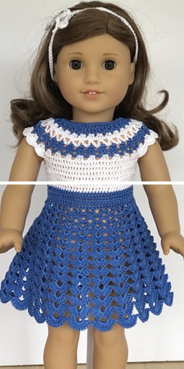 Cute Artful Crochet Doll Clothes and Accessories for Unique Look