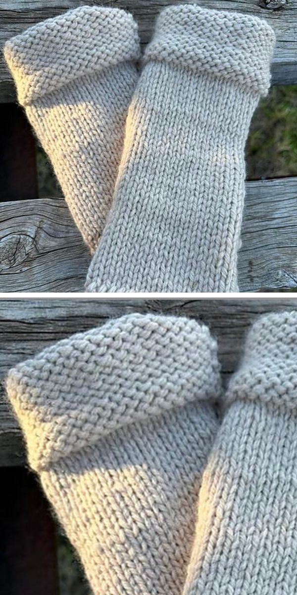 simple knitted fingerless gloves