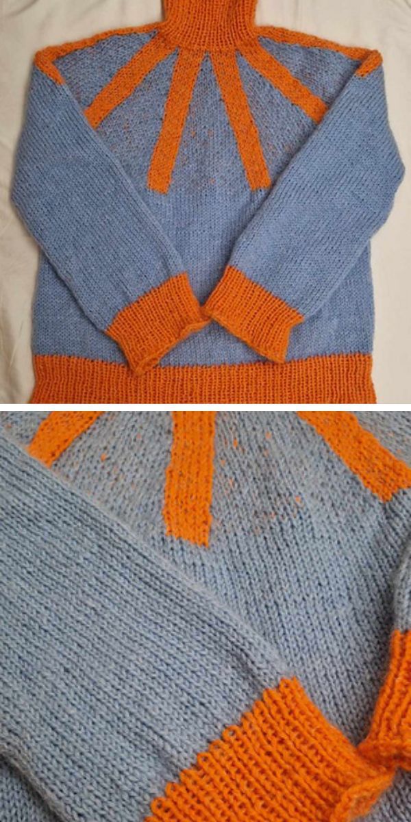 a simple knit sweater with a turtleneck