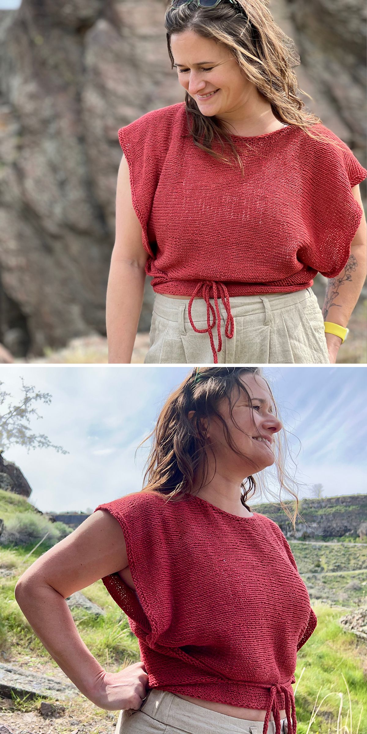 【新品】BEST TOUCH GARTER DETAIL KNIT TOP BEST TOUCH GARTER DETAIL KNIT TOP