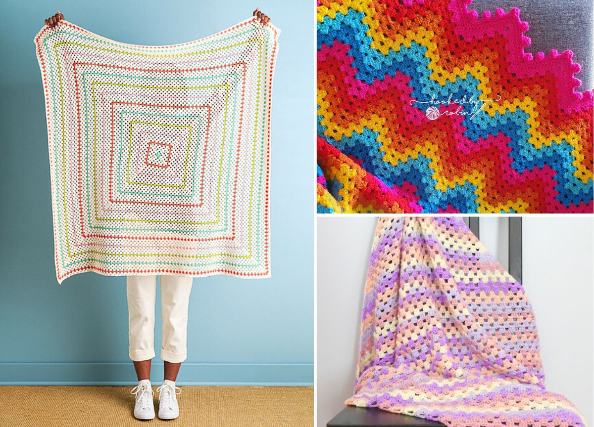 26 Timeless Granny Stitch Crochet Blankets for All Skill Levels