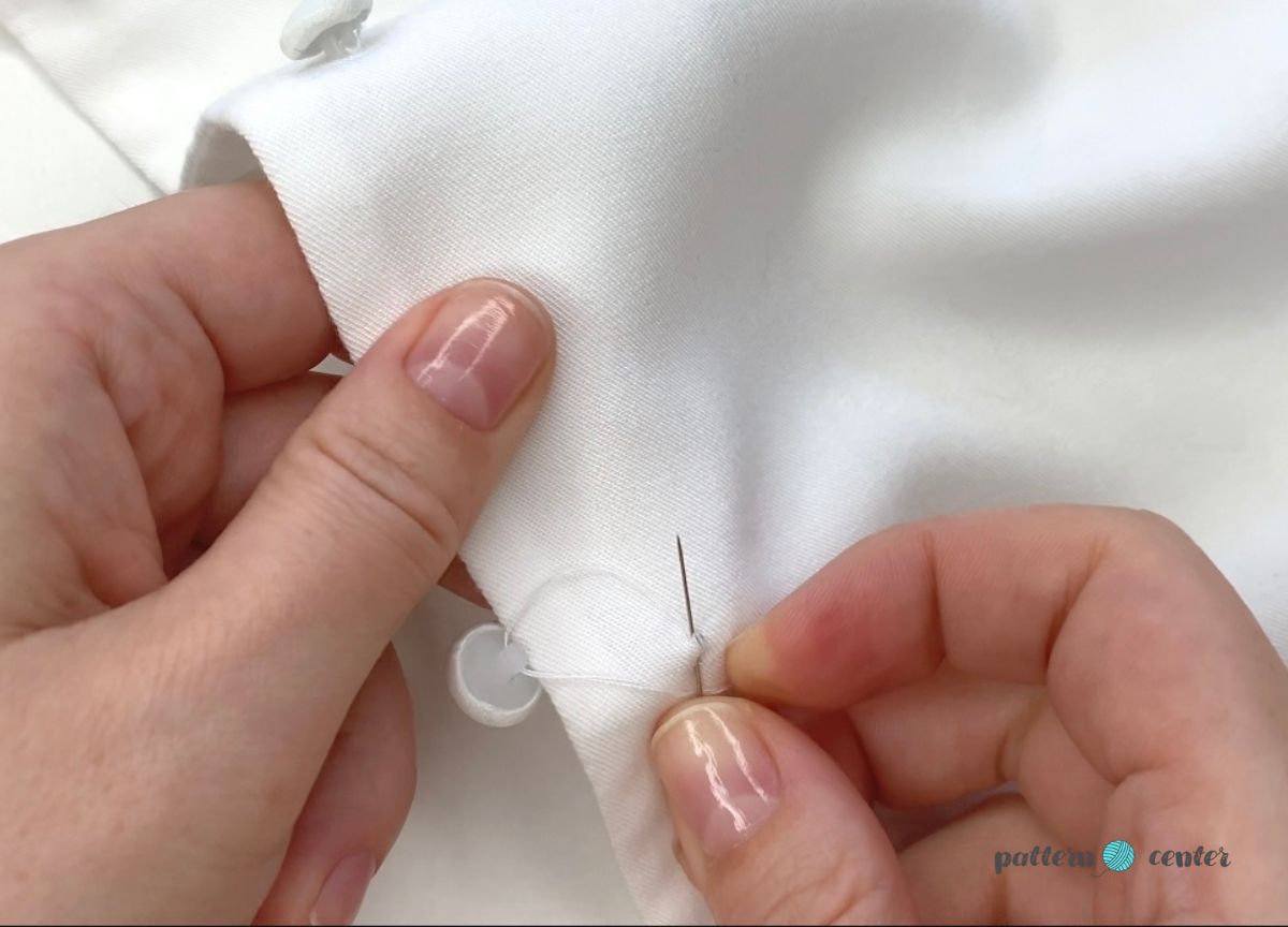 How to Sew a Button on a Shirt by Hand (With Photos & Video)