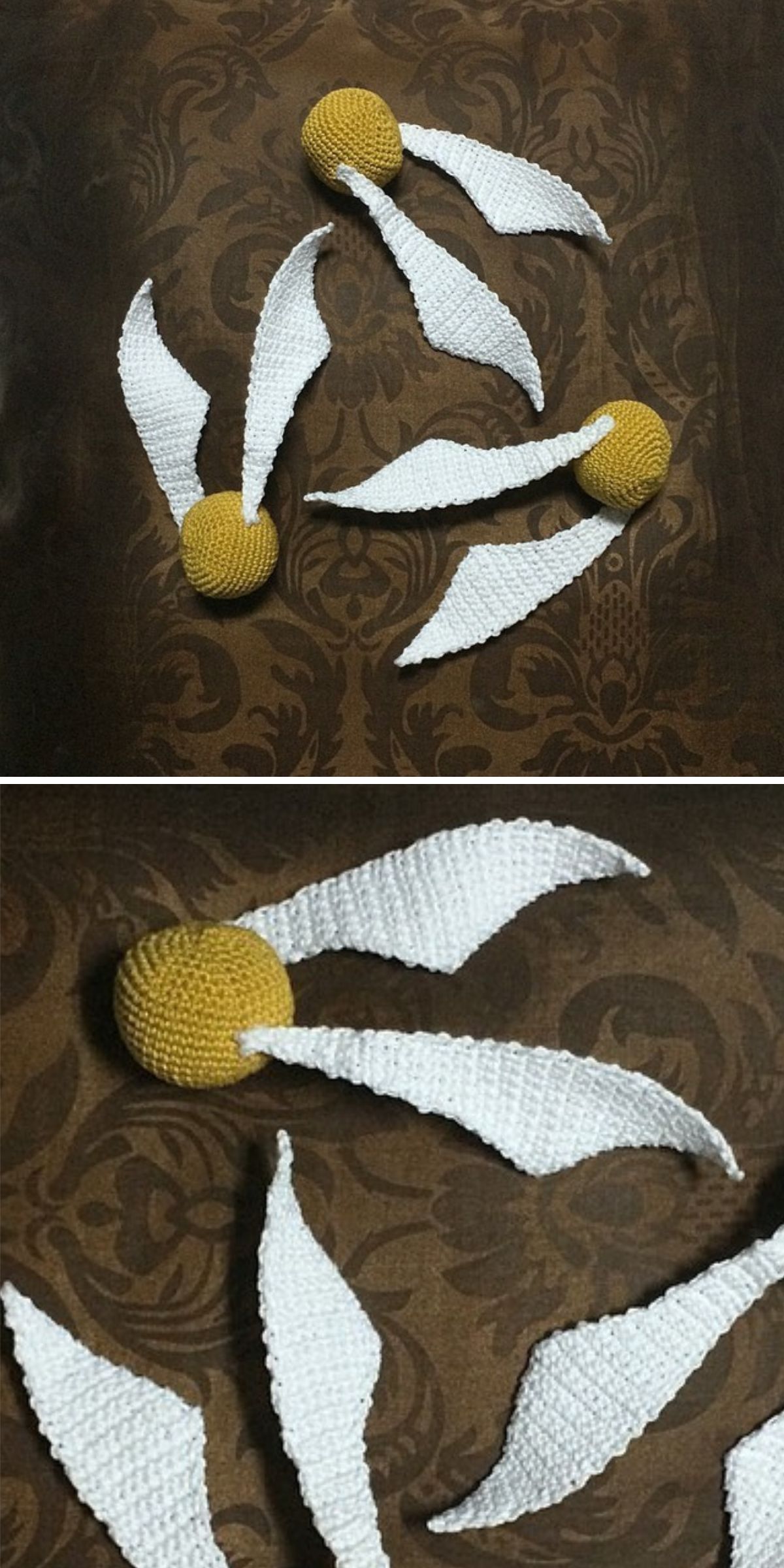 Snitch Pattern 22 Whimsical Harry Potter Crochet Ideas to Add Some Magic to Life