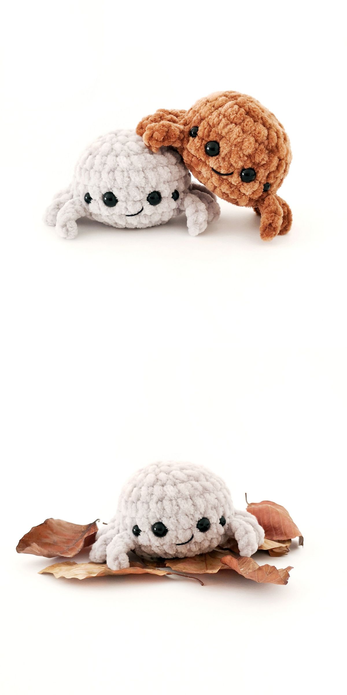 mini crochet spider amigurumi