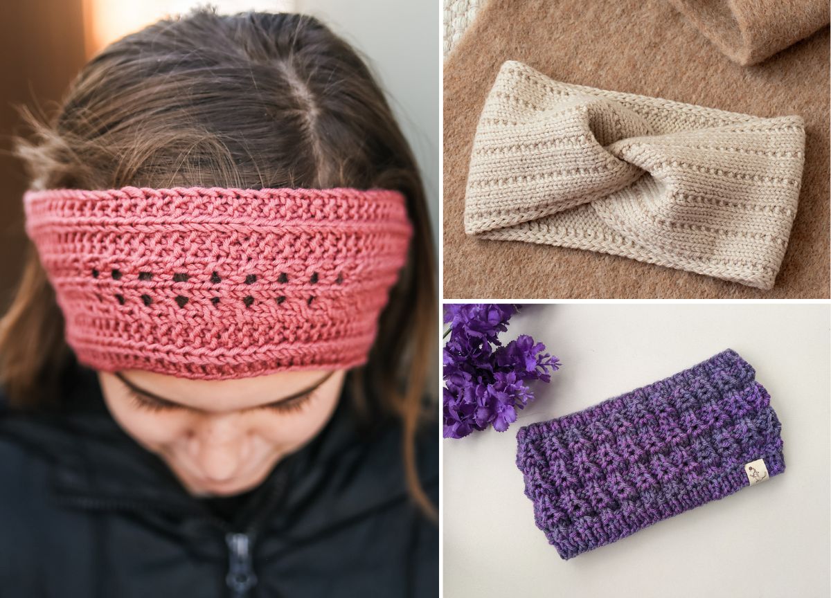 24 Free Knitting Patterns for Headbands Every Knitter Should Try
