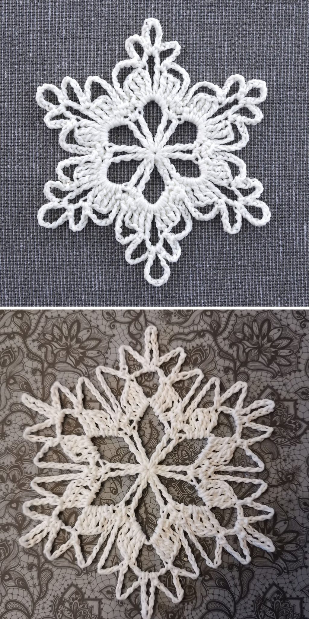 20 Free Crochet Snowflake Patterns for Festive Winter Decor