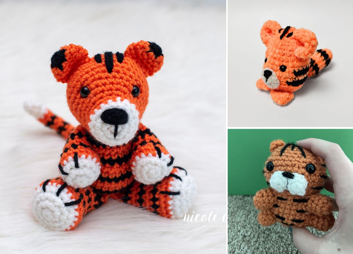 Free Crochet Tiger Amigurumi Patterns for Animal Lovers