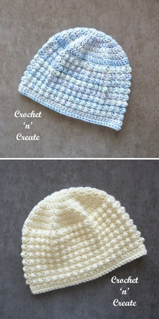27 Free Crochet Baby Hat Patterns for Newborns and Toddlers