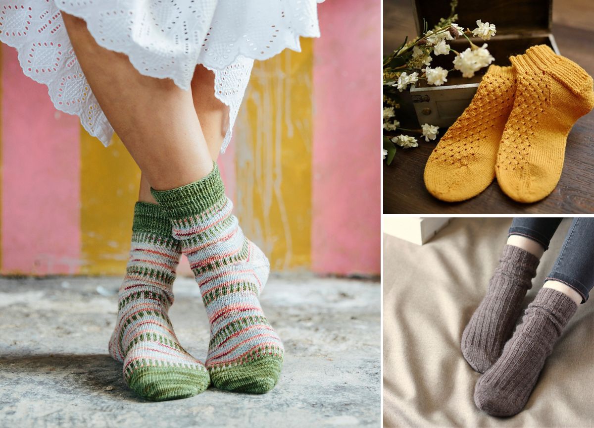 24 Free Knitting Patterns for Socks for Every Mood and Season