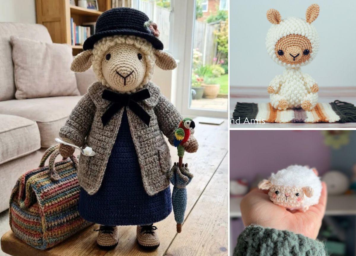 28 Free Crochet Llama Patterns with Alpacas and Lambs