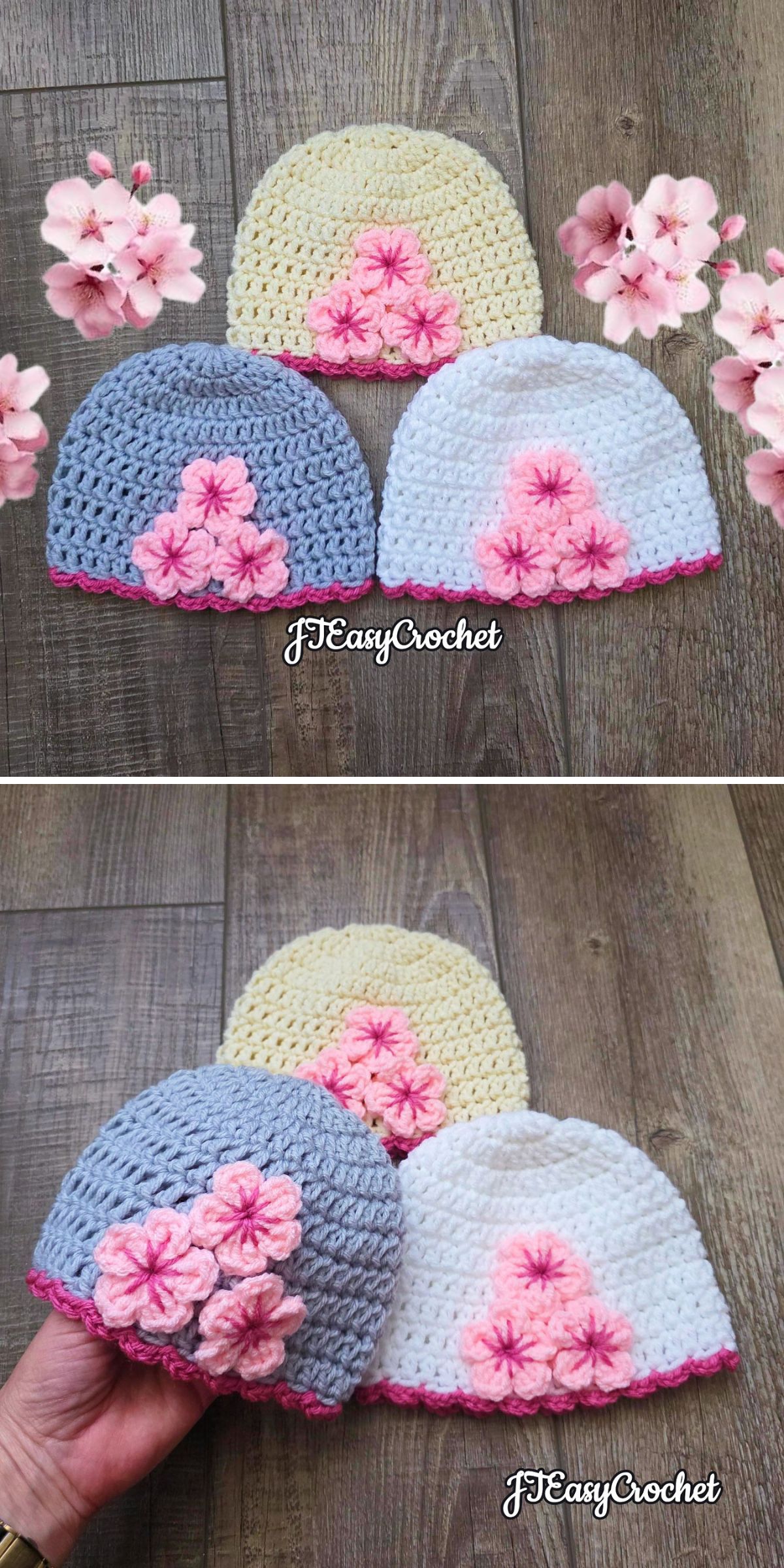 27 Free Crochet Baby Hat Patterns for Newborns and Toddlers