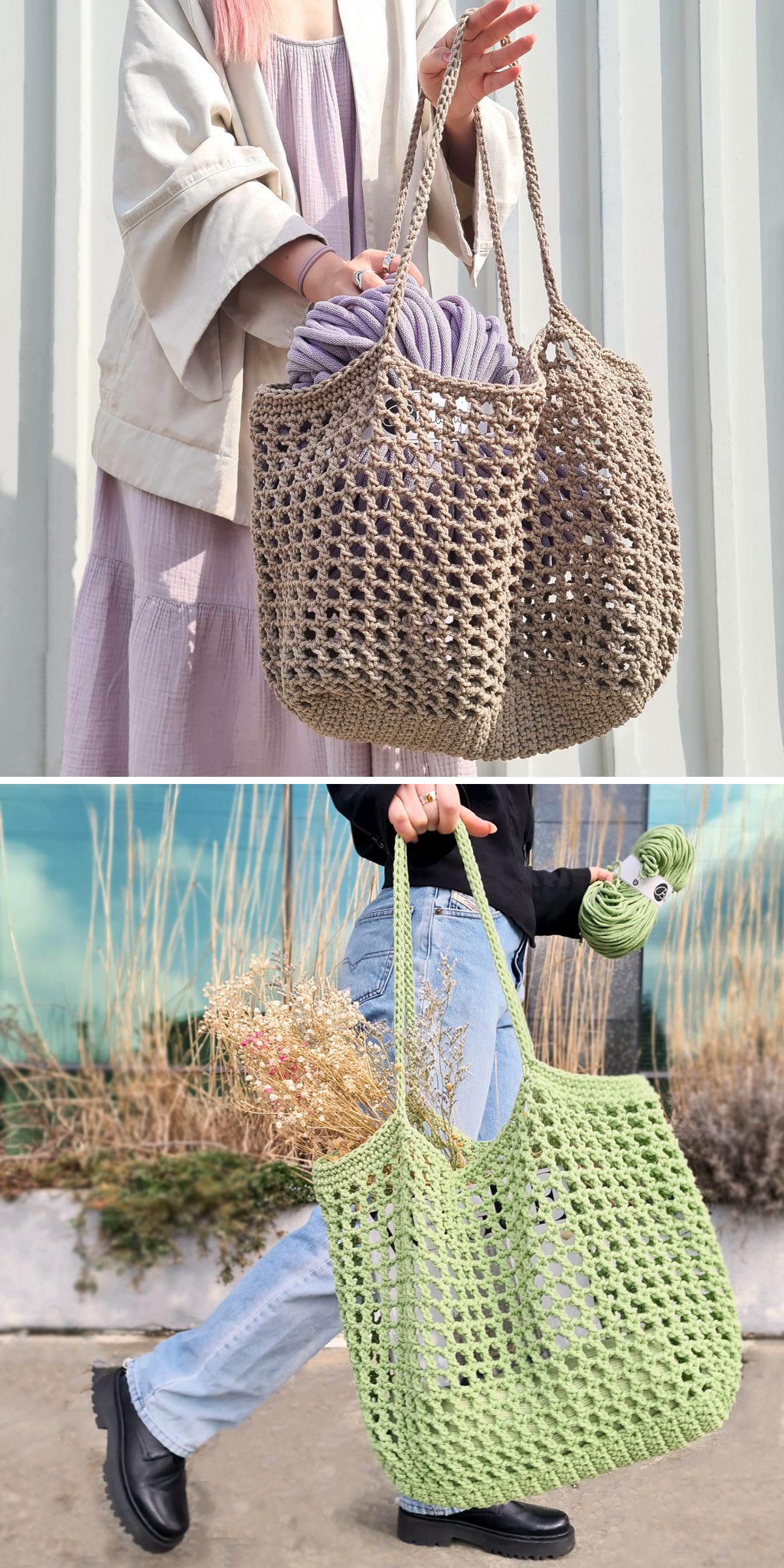 26 Free Crochet Tote Bag Patterns for Work, Market & Beach